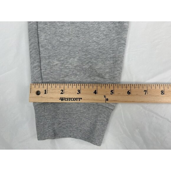 GymShark Crest Joggers Men's Size Large Sweatpants Gray Tapered Fit Drawstring - Picture 14 of 14